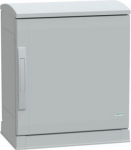 Floor standing polyester enclosure, Thalassa PLA, open bottom, ventilated canopy, 500x500x320mm, IP4 NSYPLAZT553G | 3606480776236