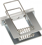 GRAZIA 20 mounting spring, chrome/aluminium, 2 pcs 1004932 | 4024163250825