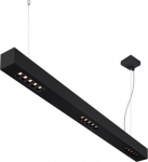 Q-LINE PD, LED indoor pendant, 1m, BAP, 46W, 3000K, black 1000927 | 4024163192170