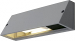 PEMA SQUARE wall light, silver-grey, E27, max. 15W 230034 | 4024163127851
