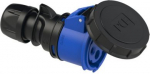CEE connector 20A 3P4W 9h IP67 UL with cap blue 21492-9 | 9003399187902