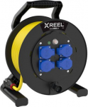 Kabeltrommel XREEL 310 4xSSD nat 40m 3G1,5 N07V3V3-F K35 gelb BA IP54 9350164-P | 9003399323560