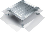 universal floor box with holding claws size 3 levelling range 165-215 mm UDH3165215 | 4012002238165