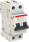 2P C 10A Miniature Circuit Breaker (MCB) S202-C10 2CDS252001U0104