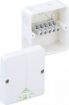 Junction box Abox 025 with terminal 80 x 80 x 52 mm, white 80210701
