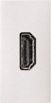 N2155.7 BL - HDMI connection unit, white, 1 module Zenit 2CLA215570N1101 | 8427238142326