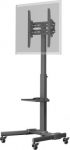 Goobay Floor stand | TV Presentation Stand Basic, Size L | Height adjustment | 37-70 " | Maximum weight (capacity) 35 kg | Black 59507 | 4040849595073