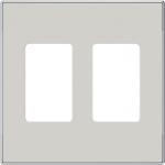 Color: Duna Cover plate for 2-gangs VDI connection unit code: 8155.68, 8155.78 & 8155.88 2CLA855510A6201 | 8427238236896