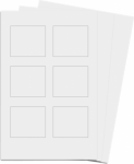 Labeling A4 sheet for round button, 10 pcs within one package 2TMA210010N0030 | 6955891804890