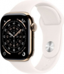 Apple Watch Series 11&nbsp;GPS + Cellular 42mm&nbsp;Gold Titanium Case with Light Blush Sport Band - M/L | Apple MF8X4ET/A | 195950472295