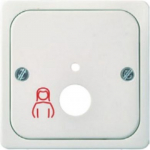 ELSO MEDIOPT care - central plate for cancel switch pneumatic - oyster white 735854 | 4013984186932