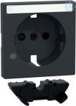 Schneider Electric Merten System M MEG2335-0414 in color active white is a central plate for socket outlet with 1 gang. The socket outlet pole configuration is 2P. And it is used for CEE 7 standard. Designed with a shutter, this central plate is dedi ...