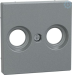 Schneider Electric Merten System M MEG4122-0460 in color aluminium is a central plate for TV/SAT socket. This central plate belongs to M-Arc, M-Elegance, M-Plan, M-Plan glass, M-Smart, M-Star, System M aesthetic group. The device's fixing mode is by  ...