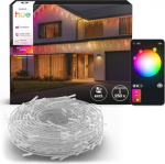 Hue Festavia Icicle light String with 250 LEDs, 8.5m, 24V, without power supply unit, White and Color Ambiance, transparent 929004456804 | 8721103180025