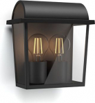 Wall light Harvest Harvest black 2x42W 230V IP44 915005308901 PL1 | 8718696156780