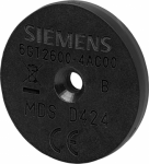 Transponder MDS D424 for RF200/RF300 ISO/MOBY D button ISO 15693, Chip type FUJITSU MB89R118, 2000 byte FRAM User memory 27x 4 mm (DxH)  Minimum ordering quantity 20 units 6GT2600-4AC00 | 4042948527115