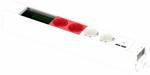 Unica system+ - Mod Unit 2W/2R DE SO+USBA/C+VDI-White INS44268 | 3606489819996