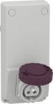 Interlocked socket, Mureva PK, 16A, 2P, 230V, IP65 82076 | 3303430820765