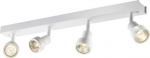 Ceiling lamp PURI CW, GU10 QPAR111, 4x50W, white 1002030 | 4024163222488