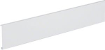 Wall trunking lid to BRS width 80mm of sheet steel in pure white BRS08029010 | 4012740216227