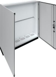 Steel enclosure, Univers, IP55, CL2, 1850x1550x275 mm, plinth H100 mm FR26S1 | 3250616005310