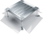 universal floor box with holding claws size 3 levelling range 215-265 mm UDH3215265 | 4012002238172