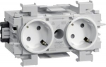 2v rozete, balta GS20119016 | 4012740994804