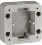 Surface-Mounting Box Soliroc, 1-Gang, IP55, IK10, grey 077890 | 3245060778903