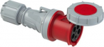 CEE connector 5x63A (3P+N+PE) 6h IP67 POWER TWIST red 235-6 | 9003399042294