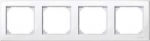 4 set frame, white Merten SystM M-Smart MTN478419 | 3606485096469