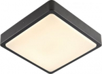Outdoor ceiling/wall luminaire AINOS SQUARE, LED 17W, 1300Lm, 3000/4000K, IP65, anthracite 1003450 | 4024163236072