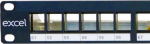Patch panel 24xRJ45 tuk&scaron;s Excel 100-026 100-026
