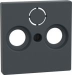 Cover plate for TV/SAT socket, anthracite, Merten System M 297514 | 4011281894147