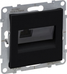 SUNO RJ45 socket category 6 UTP black 721452 | 3414972048125