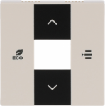 As cover for ABB-free@home&reg; room temperature controller RTC-F-1. As cover for KNX room temperature controller (6108/18-500). 2CKA006220A0532 | 4011395205716