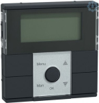 Schneider Electric Merten System M electronic time switch MEG5754-0414 is a control element in color anthracite. This electronic time switch belongs to M-Arc, M-Elegance, M-Plan, M-Plan glass, M-Smart, M-Star, System M aesthetic group. 230V is the ra ...