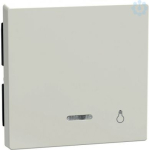 Schneider Electric Merten System M rocker with indicator 435919 is in color polar white for single switch. This rocker with indicator belongs to M-Arc, M-Elegance, M-Plan, M-Plan glass, M-Smart, M-Star, System M aesthetic group. The fixing mode of th ...