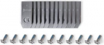 Ecovacs | GOAT GOAT Blade Kit MBK120001 For Ecovacs GOAT G1 ​​Robotic Lawnmower, Blade with screw, 12 pcs MBK120001 | 6970135030750
