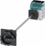 Load disconnector 3LD3, Iu 25 A Main switch 3-pole + N Rated operating capacity at AC-23 A at 400V 9.0kW floor mounting Basic switch with door coupling Central hole mounting 22.5mm Rotating drive black 66 x 66 mm The 3LD main and emergency off switch ...