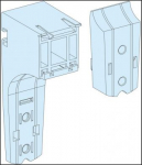 Cable trunking, PrismaSeT G, Horizontal and vertical adjustable trunking, Set of 10 LVS04256 | 3606481866554