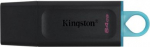 USB flash MEMORY DRIVE FLASH 64GB DTX, USB3.2, Black DTX/64GB | 740617309829