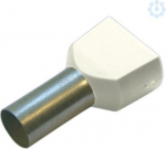 Twin end sleeves white   0.75/10 273354 | 4011923512392