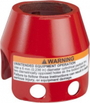 Padlockable guard for mushroom head 40mm, Harmony XB4, metal, red ZBZ1604 | 3389110099485