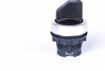 3-position selector switch with handle head, maintained-momentary, black 105545 | 8592765055460