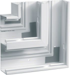 Flat angle for BR 68x210mm of PVC in pure white R90359010 | 4012740301169