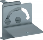 Holder, Univers, strain relief rail H100 mm fixing on plinth FZ801A | 3250610700891