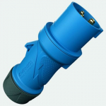 CEE Industrial Plug PowerTOPXtra 3x16A 6h 230V IP54 blue 13502 | 4015394291817