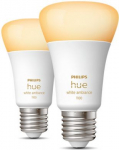 Hue LED Bulb 8W A60 E27 EU 2 psc. White Ambiance 929002468404 | 8719514291256