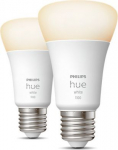 Hue LED Bulb 9.5W A60 E27 EU White 2gab. 929002469205 | 8719514289192