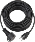 Rubber Extension cable 5m H05RR-F 3G1,5, IP44, black 1161420 | 4007123167012